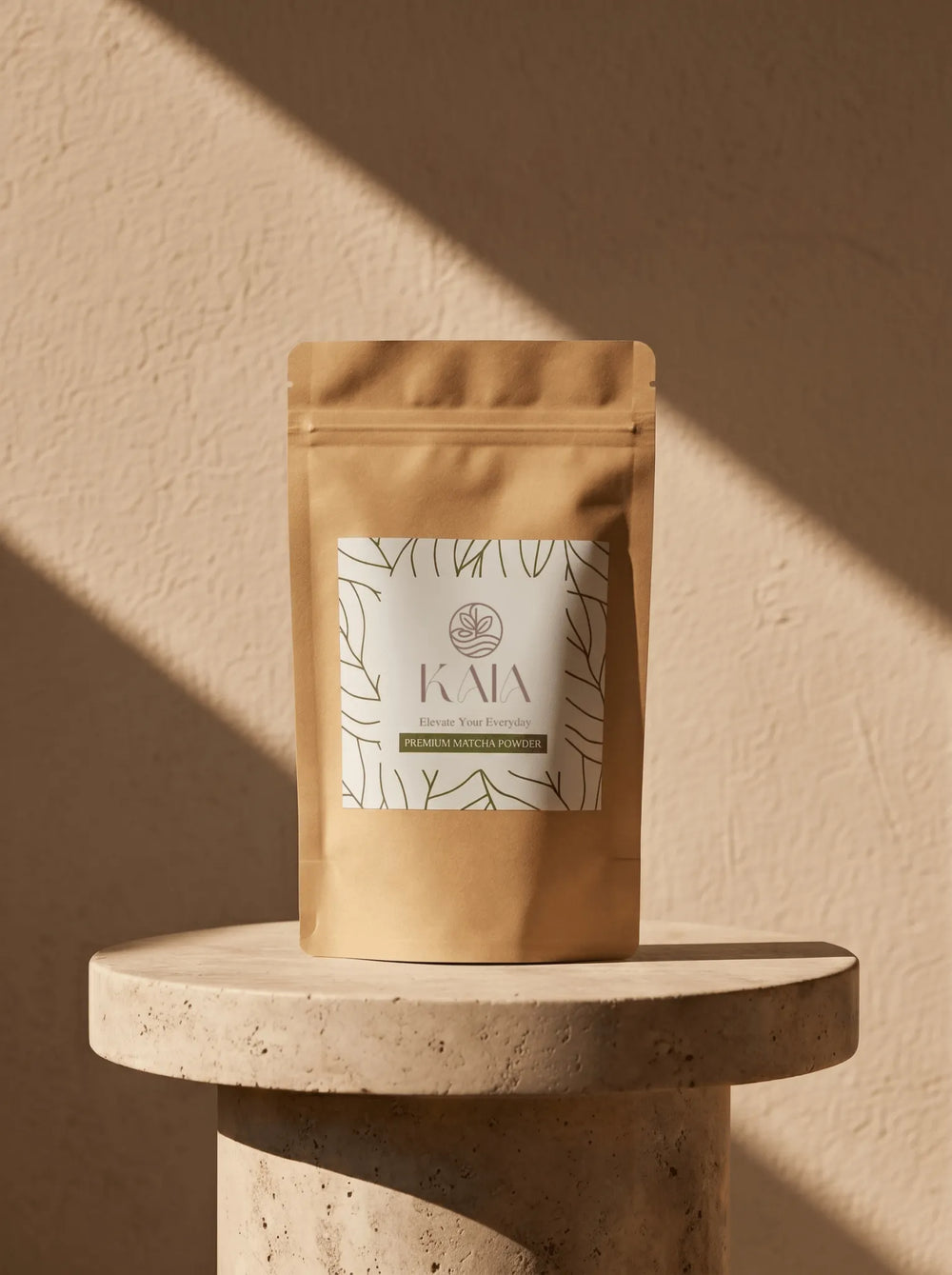 KAIA Origin wholesale matcha powder 80g for B2B partners, premium stone-ground matcha for cafés and pastry chefs